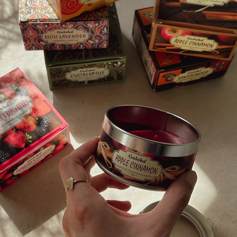 candele profumate Goloka